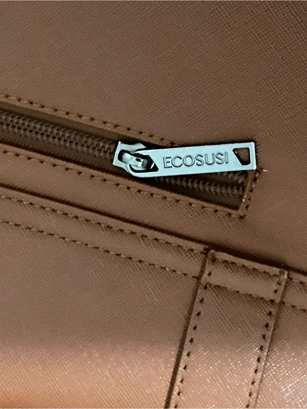 Ecosusi Brown Satchel Crossbody Laptop Messenger Briefcase Bow Bag
